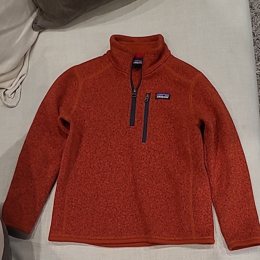 Patagonia Red Fleece Pullover